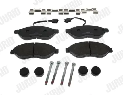 Гальмівні колодки передні Fiat Ducato / Citroen Jumper / Peugeot Boxer JURID 573848J