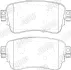 Гальмівні колодки задні Peugeot Expert / Citroen Jumpy, Spacetour / Opel Vivaro, Zafira JURID 573863J (фото 2)