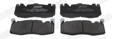 Гальмівні колодки передні BMW X5 (F15, F85), X6 (F16, F86) JURID 573879J