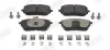 Гальмівні колодки передні Mercedes A-Class (W177, V177), B-Class (W247), CLA (X118), GLA (H247) JURID 573883J (фото 1)