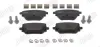 Гальмівні колодки задні Mercedes A-Class (W177, V177), B-Class (W247), CLA (X118), GLA (H247), GLB JURID 573886J (фото 1)