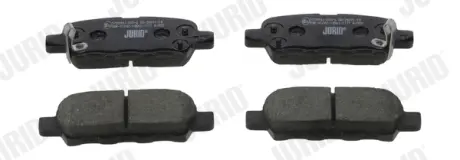 Гальмівні колодки задні Renault Koleos I, II / Nissan Altima, Cube, Juke, Leaf, Qashqai, Tiida/ Infi JURID 573890J