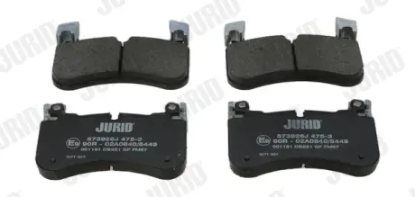 Гальмівні колодки передні Land Rover Defender, Discovery V, Range Rover IV JURID 573926J