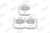 Гальмівні колодки задні Mazda CX-3 JURID 573983J (фото 2)