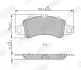 Гальмівні колодки передні Porsche Boxter, Cayman, 911 JURID 574021J (фото 3)