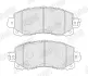 Гальмівні колодки передні Subaru Forester, Impreza, XV JURID 574044J (фото 2)