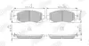 Гальмівні колодки передні Subaru Forester, Impreza, XV JURID 574044J (фото 3)