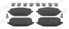 Гальмівні колодки передні Peugeot 308, Partner / Citroen Berlingo / Opel Astra L, Combo / DS JURID 574077J (фото 1)