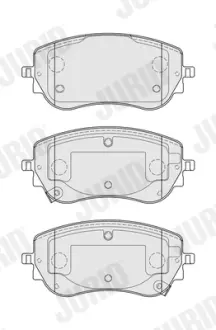 Гальмівні колодки передні Fiat 500e, Tipo / Abarth JURID 574107J