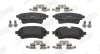 Гальмівні колодки задні Audi A4 (B9), A5 (F53, F5P, F5F, F5A), A6 (C8), Q5 (FYB, FYG) JURID 574152J (фото 1)
