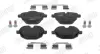 Гальмівні колодки задні BMW 5-Series, 6-Series, 7-Series, X3, X4, i8, Z4 / Buick JURID 574175J (фото 1)