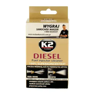 Очисник дизельних форсунок TURBO DIESEL. 50 мл K2 ET3122