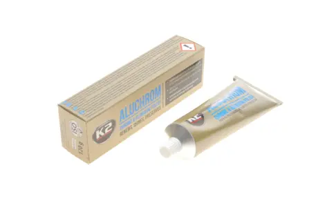 Паста для полірування хромованих виробів / PERFECT ALUCHROM 120 грамм K2 K0031