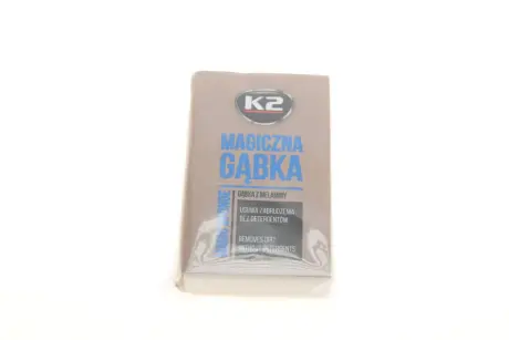 Губка меламінова для миття К2 Magic Sponge біла K2 K290