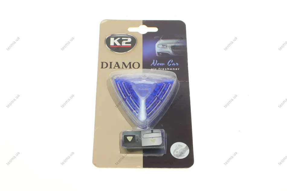 Ароматизатор для салону авто Diamo "Нове авто" 15 г K2 V88NCA (фото 1)