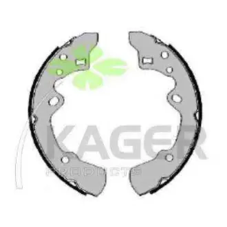 Комплект тормозных колодок KAGER 340022