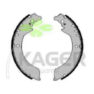Комплект тормозных колодок KAGER 340483