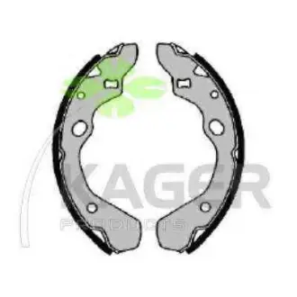 Комплект тормозных колодок KAGER 340492
