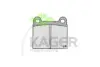 Комплект тормозных колодок, дисковый тормоз KAGER 350109 (фото 1)
