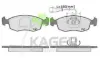Комплект тормозных колодок, дисковый тормоз KAGER 350143 (фото 1)