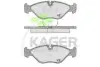 Комплект тормозных колодок, дисковый тормоз KAGER 350195 (фото 1)