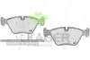 Комплект тормозных колодок, дисковый тормоз KAGER 350203 (фото 1)