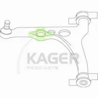 Рычаг независимой подвески колеса, подвеска колеса KAGER 870381