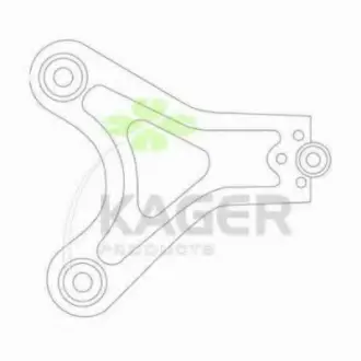 Рычаг независимой подвески колеса, подвеска колеса KAGER 870409