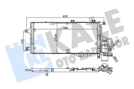 Автозапчасть KALE 342895