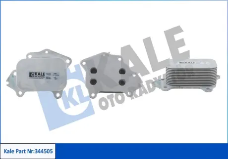 FORD Оливний радіатор C-Max, Fiesta V,VI, Focus II, Citroen Berlingo, Mazda 2/3, Suzuki, Toyota, Volvo KALE 344505