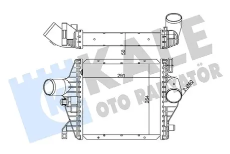 DB Інтеркулер Vito 2.2CDI 99- KALE 344995