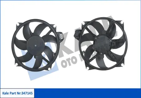 Вентилятор охолодження радіатора Renault Megane III, Fluence OTO RADYATOR KALE 347145