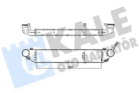 DB Інтеркулер W203 2.0/2.7CDI KALE 347500