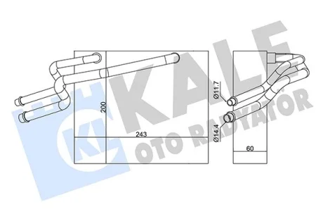 Автозапчасть KALE 350060