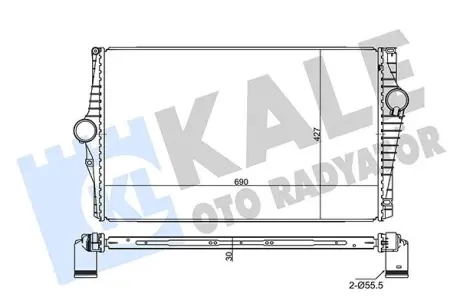 Інтеркулер Volvo XC90 I KALE 350840