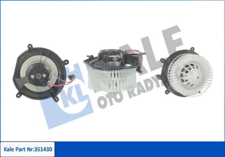 Електровентилятор обігрівача MB E-Class W211 (02-) OTO RADYATOR KALE 351430