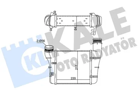 VW Інтеркулер Audi A4/6 1.9/2.0TDI KALE 352375