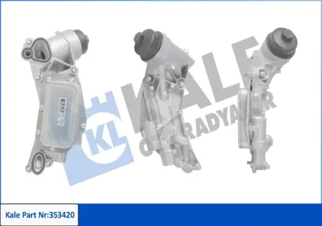 Радіатор масляний Opel Astra H, Astra J, Mokka, Zafira B, Zafira Tourer C Oil Cooler OTO RADYATOR KALE 353420