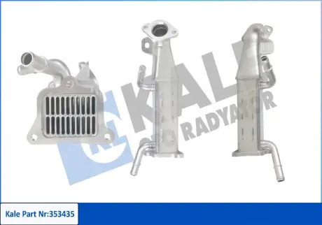 Радіатор EGR Citroen Jumper, Peugeot Boxer, Ford Transit OTO RADYATOR KALE 353435