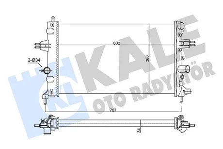 Автозапчасть KALE 354105