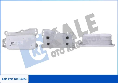 Радіатор масляний MB C-Class, E-Class, S-Class, M-Class, G-Class, Vito (05-) 2.5i, 3.0i, 3.5i, 5.5i OTO RADYATOR KALE 354350