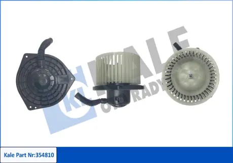 Електровентилятор отопителя Citroen C-Crosser (08-), C4 Aircross (12-)/Mitsubishi Lancer, Outlander (07-), ASX (10-)/Peugeot 4007 (07-), 4008 (12-) OTO RADYATOR KALE 354810