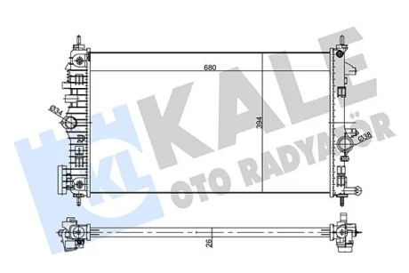 Автозапчасть KALE 355645