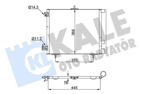 Автозапчасть KALE 358440