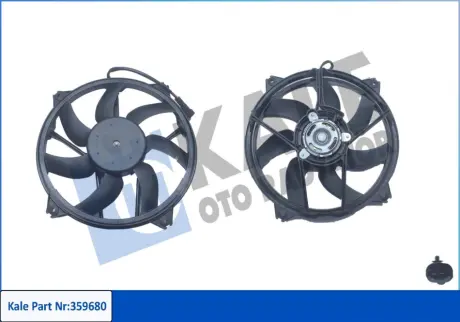 Вентилятор охолодження радіатора з кожухом Citroen Berlingo, C4 Grand Picasso I, C4 II, C4 Picasso I MPV OTO RADYATOR KALE 359680