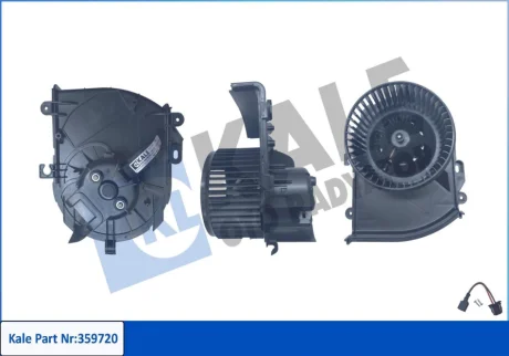 Електровентилятор обігрівача Citroen Jumpy (07-)/Peugeot Expert (07-) OTO RADYATOR KALE 359720