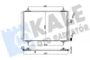 CITROEN Радіатор кондиціонера (конденсатор) C5 II, III, Peugeot 407 KALE 429500 (фото 1)