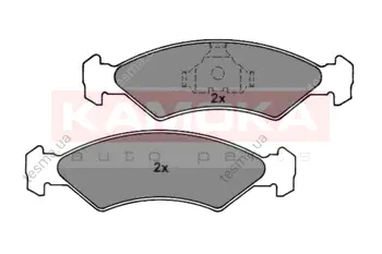 Комплект тормозных колодок, дисковый тормоз KAMOKA 101730 (фото 1)