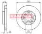 Тормозной диск KAMOKA 1038534 (фото 1)