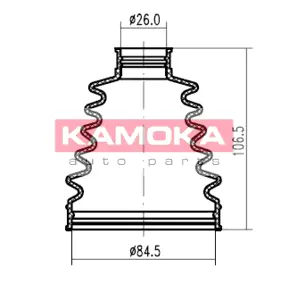 Пыльник, приводной вал KAMOKA 1146612